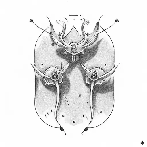 Sibling Tattoo where both have the initials LF tattoo design idea