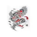 Itachi tattoo design idea