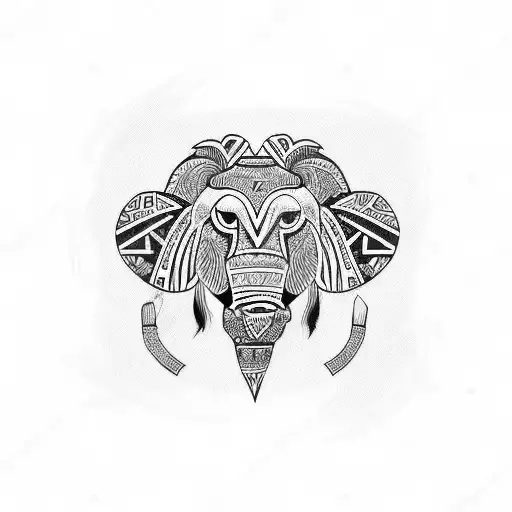 safari  tattoo design idea