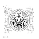 four elements avatar The legend of Aang  tattoo design idea