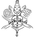 four elements avatar The legend of Aang  tattoo design idea