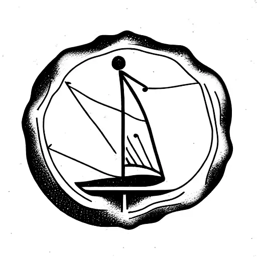 ancla y paloma tattoo design idea