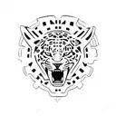 jaguar  tattoo design idea