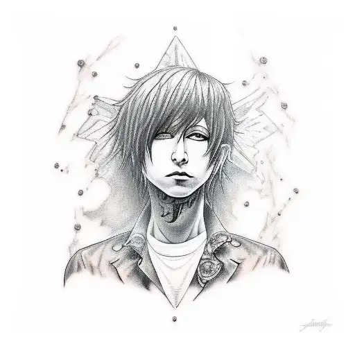 Johnnie Guilbert, Anxiety song  tattoo design idea