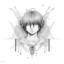 Johnnie Guilbert, Anxiety song  tattoo design idea
