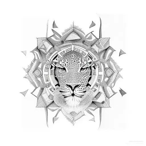 safari books mandala tattoo design idea