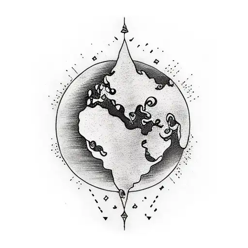 earth air water fire tattoo design idea