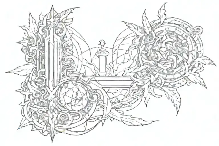 Biblical Reference and Refernece tattoo design idea