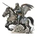 Cossack patterns tattoo design idea