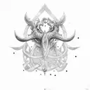 ancla con nu tattoo design idea