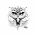 mafia tattoo design idea