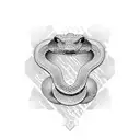 mix between AT&T's Spirit of Communications sculpture, snake and "the world is yours" tattoo design idea