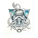 cuttlefish tattoo design idea