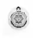 police saint benedict medal tattoo design idea