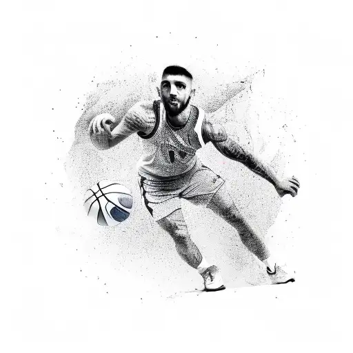 athlete tattoo design idea