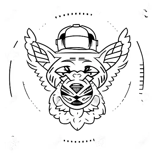 professional sports athlete tattoo design idea