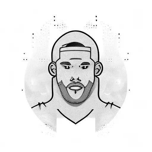 professional sports athlete tattoo design idea