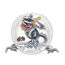 guillotine  tattoo design idea