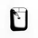 an apple juice box tattoo design idea