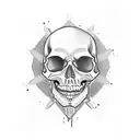 skull mariachi tattoo design idea