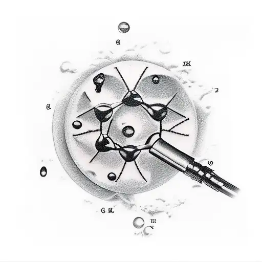 chemistry  tattoo design idea
