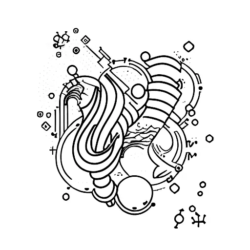 chemistry  tattoo design idea