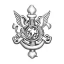 Marine Corps tattoo design idea