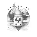 Wish you were here cover tattoo design idea