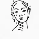 line tattoo of vietnamese woman in a bote tattoo design idea