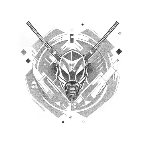 a ractagular bar with sharp edges that is filled with black color in contrast going from the darkest till the brightest  tattoo design idea