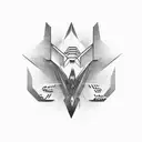 a ractagular bar with sharp edges that is filled with black color in contrast going from the darkest till the brightest  tattoo design idea