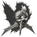 dark souls tattoo design idea