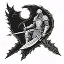 dark souls tattoo design idea