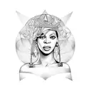 beyonce tattoo design idea