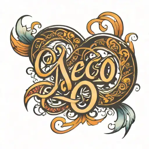 script font tattoo design idea