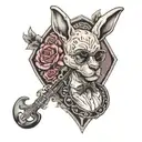 canción where shields goes de bad bunny tattoo design idea