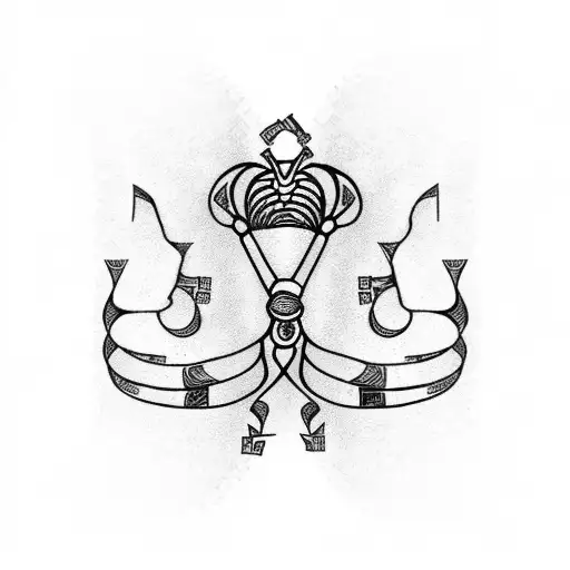 feminine greek symbols rib cage tattoo  tattoo design idea