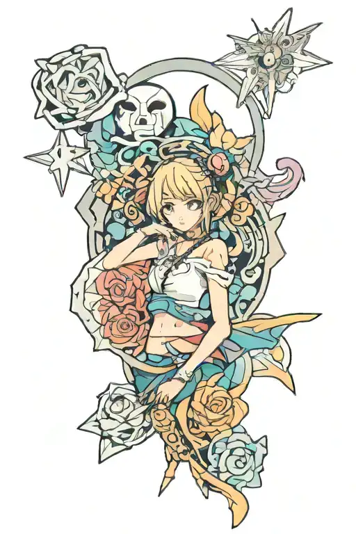 Four Stops tattoo design idea