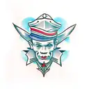 leon tattoo design idea