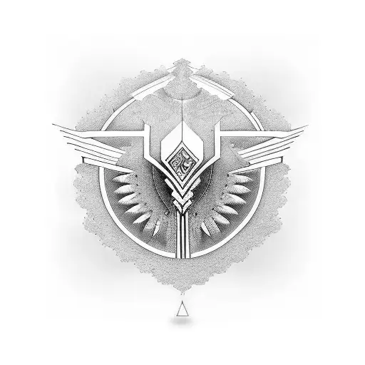 Kinshasa ankh  tattoo design idea