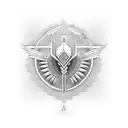 Kinshasa ankh  tattoo design idea