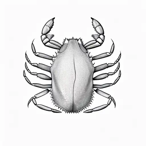 CRAB tattoo design idea