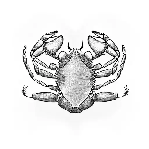 CRAB tattoo design idea