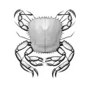 CRAB tattoo design idea