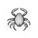 CRAB tattoo design idea