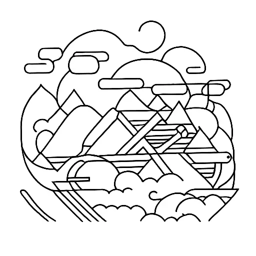 rave tattoo design idea