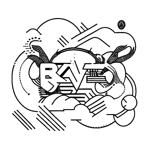 rave tattoo design idea