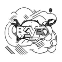 rave tattoo design idea