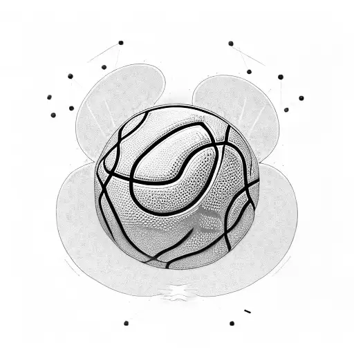 basketball with text SC30 over The bal tattoo design idea