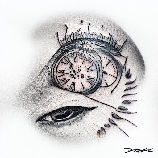 bite marks tattoo design idea